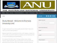 Tablet Screenshot of overseasuniversitylink.com